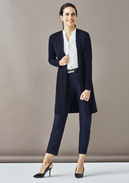 Womens Chelsea Long Line Cardigan/Biz Corporates