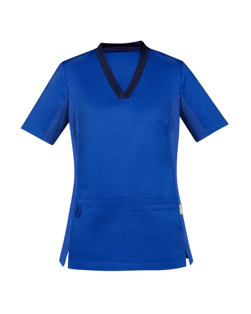Ladies Riley V-Neck Scrub Top / Bizcare