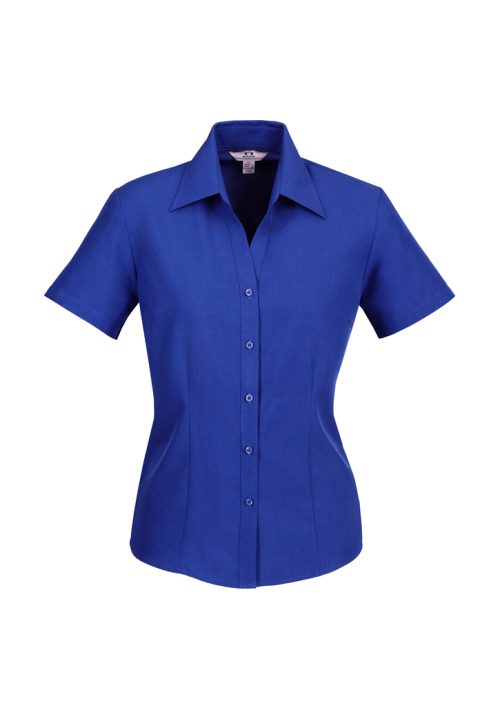 Ladies Plain Oasis Short Sleeve Shirt/Biz Collection