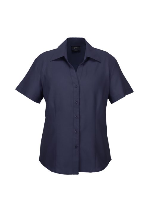 Ladies Plain Oasis Short Sleeve Shirt/Biz Collection