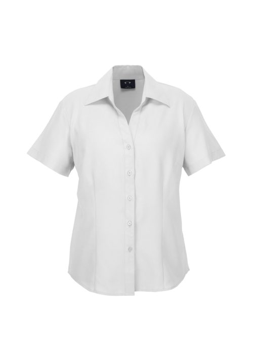Ladies Plain Oasis Short Sleeve Shirt/Biz Collection