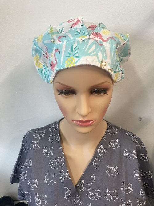 Nurse Elasticed Caps Printed/ S4U