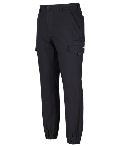 MULTI POCKET STRETCH CANVAS JOGGER - 6SCJ