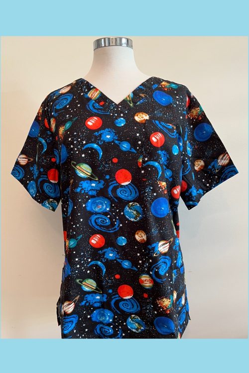 Solar Systems Printed Scrub – 72018