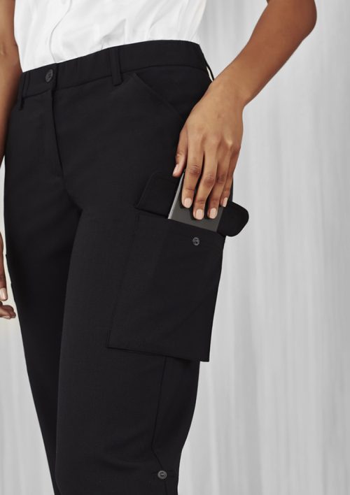 Womens Comfort Waist Cargo Pant / Bizcare
